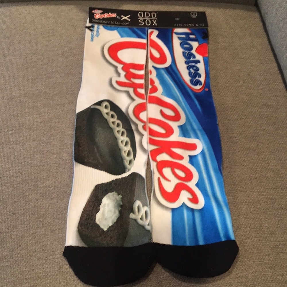 ODD SOX Hostess Cupcakes Crew Socks
